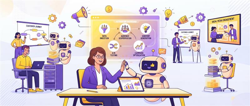 O que é uma agência de marketing digital com IA